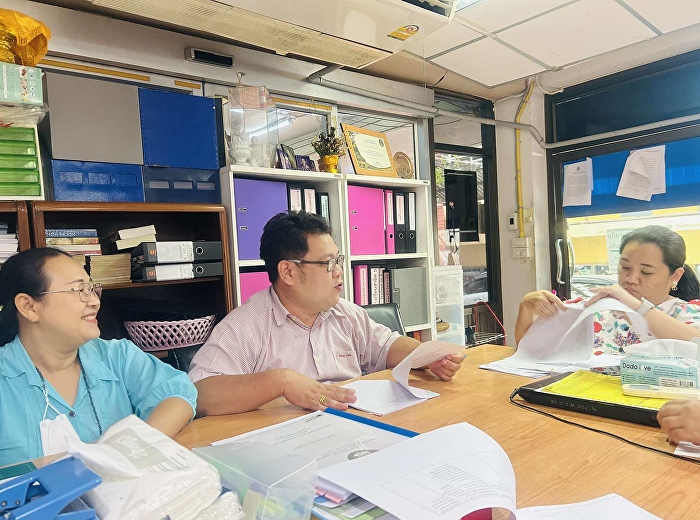 Meeting to follow up on work according
to the internal audit plan.