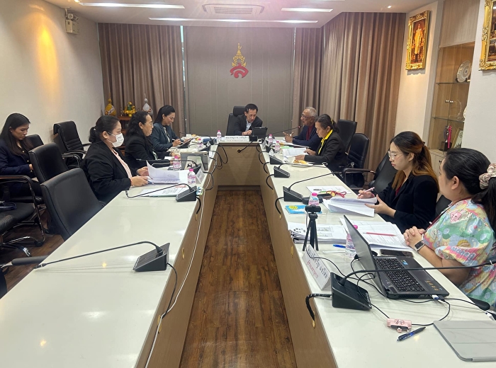 คณะกรรมการตรวจสอบ
มหาวิทยาลัยราชภัฏสวนสุนันทา
ประชุมหารือร่วมกับอธิการบดี
มหาวิทยาลัยราชภัฏสวนสุนันทา
