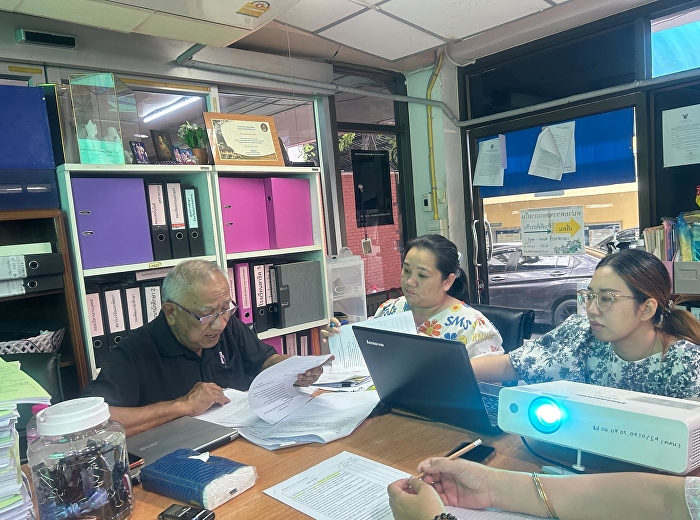 หน่วยตรวจสอบภายในประชุมหารือเกี่ยวกับงานตรวจสอบตามแผนประจำปีงบประมาณ
พ.ศ. 2567