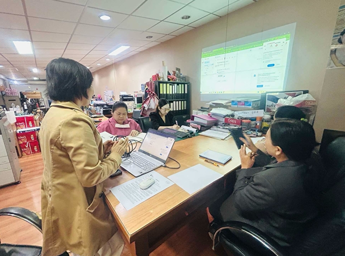 The Internal Audit Unit held a meeting
to discuss the operational structure and
explain the work of the Internal Audit
Unit.