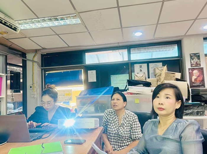 หน่วยตรวจสอบภายใน
ประชุมเพื่อจัดทำโครงร่างองค์กร
และการจัดทำโครงสร้างหน่วยตรวจสอบภายใน