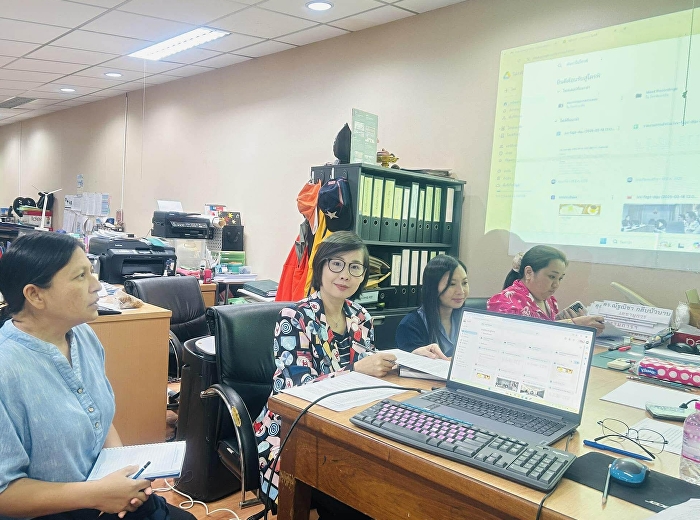 Internal auditors participated in the
internal audit development project on
knowledge of internal control processes
and risk management.