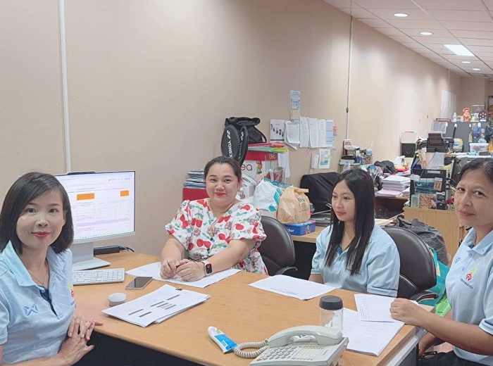 รักษาการหัวหน้าหน่วยตรวจสอบภายในประชุมทีมนักตรวจสอบภายใน