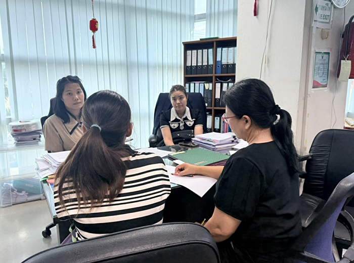 หน่วยตรวจสอบภายใน
เข้าสัมภาษณ์ฝ่ายการเงิน กองคลัง
เพื่อขอข้อมูลประกอบการตรวจสอบใบเสร็จรับเงินอิเล็กทรอนิกส์