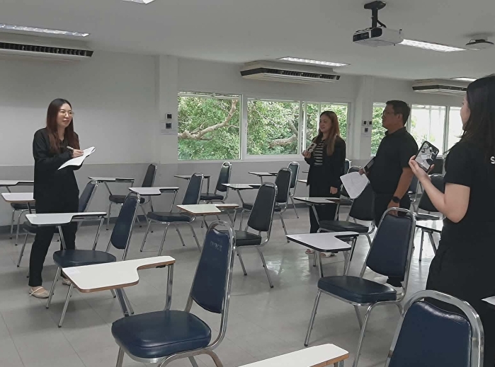 The Internal Audit Unit conducted an
on-site audit of the existence and
storage of equipment at the Faculty of
Law.
